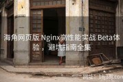 海角网页版 Nginx高性能实战 Beta体验 ，避坑指南全集