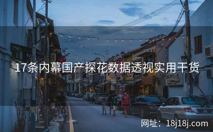 17条内幕国产探花数据透视实用干货 17条内幕国产探花数据透视实用干货