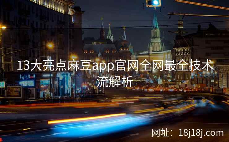 13大亮点麻豆app官网全网最全技术流解析 13大亮点麻豆app官网全网最全技术流解析
