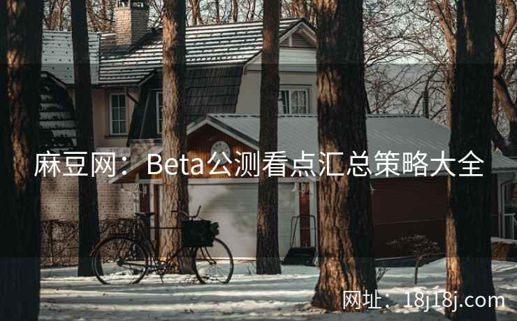 麻豆网：Beta公测看点汇总策略大全